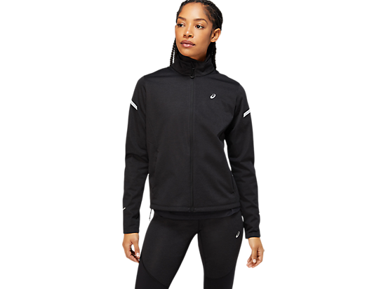 ASICS LITE SHOW WINTER JACKET L Performance Black Heather