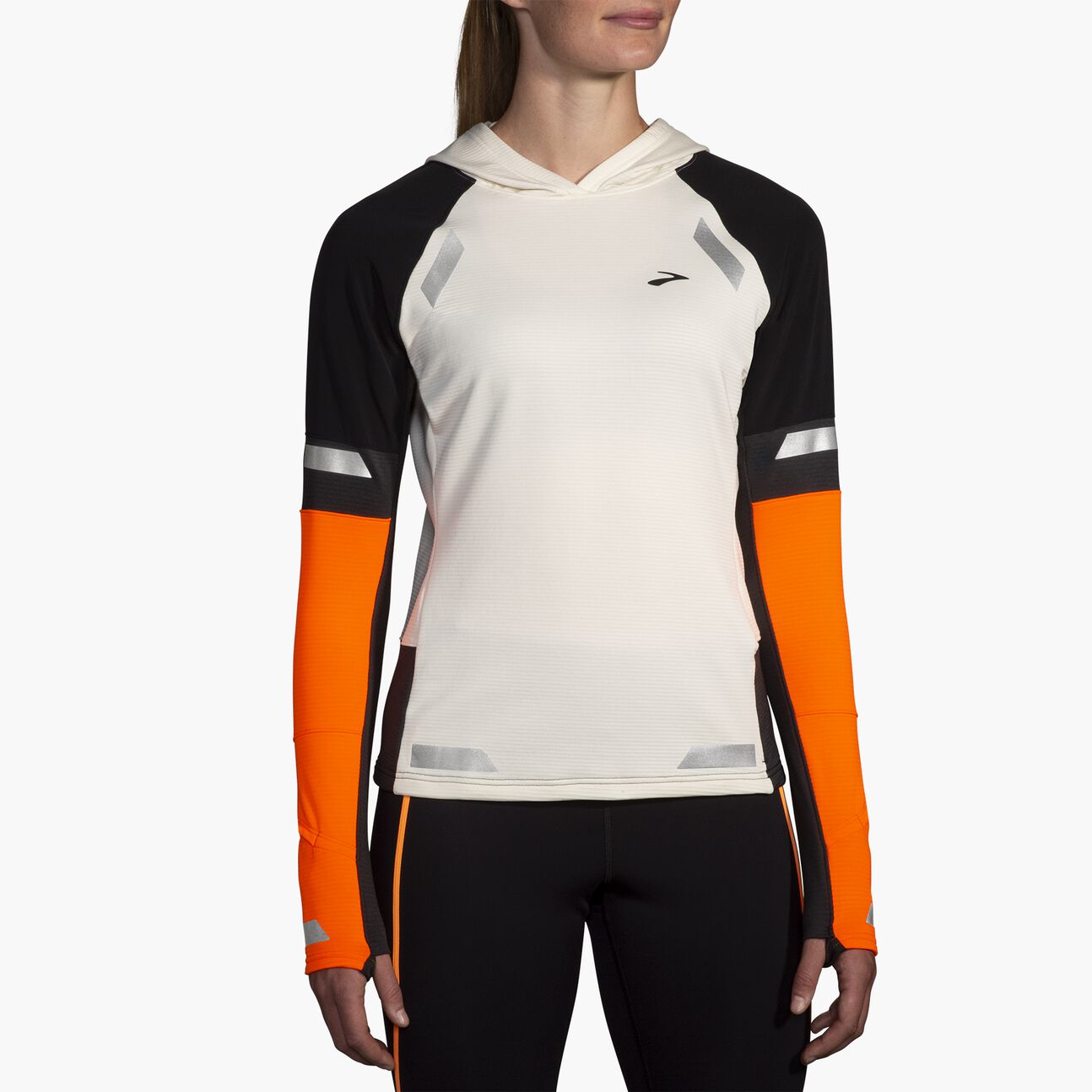 Brooks Women's Run Visible Thermal Hoodie 2.0