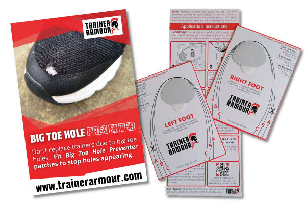 Trainer Armour - Big Toe Hole Preventer