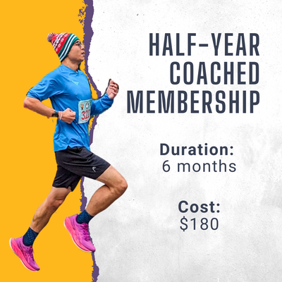 HALF-YEAR COACHED MEMBERSHIP