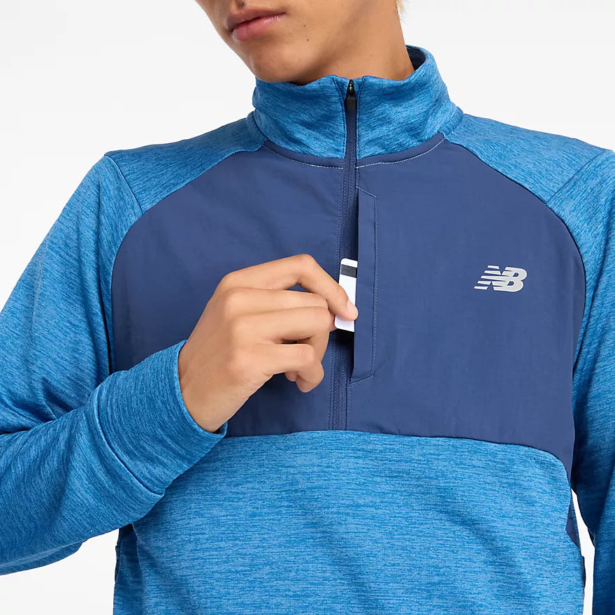 New Balance Men's Athletics Heat Grid Half Zip