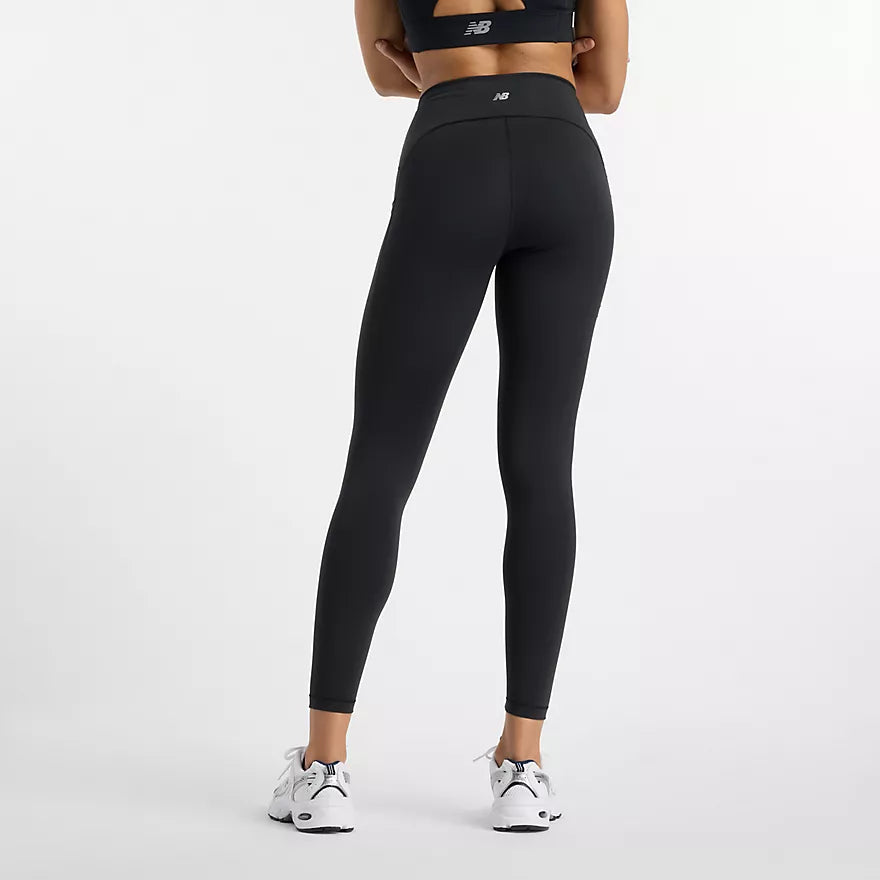 New Balance Sleek Pocket High Rise Legging 25"